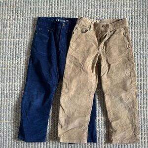 Crewcuts Corduroy Pants in Navy and Tan